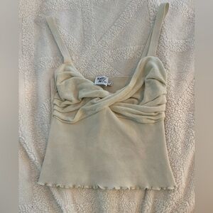 Ivory twist top